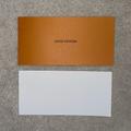 Louis Vuitton Party Supplies | Louis Vuitton Blank Card & Holder | Color: Orange/White | Size: Os