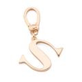 Coach Jewelry | Coach Collectible S Initial Charm Pendant Gold Tone Letter Name | Color: Gold | Size: Osau