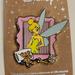 Disney Accessories | Disney Peter Pan Tinker Bell Cottage Frame Enamel Pin New | Color: Gold/Pink | Size: Os