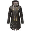 Outdoorjacke MARIKOO "Dancing Umbrella" Gr. M, schwarz Damen Jacken Outdoorjacken