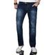 Regular-fit-Jeans ALESSANDRO SALVARINI "ASJulio" Gr. W40 L34, Länge 34, blau (as, 062, dunkelblau) Herren Jeans Regular Fit