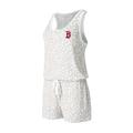 Women's Concepts Sport Cream Boston Red Sox Montana Hacci Knit Romper