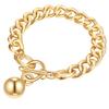 Lulu & Jane - Armband Metall-Legierung in Gelbgold Armbänder & Armreife 1 ct Damen (34.99 € / 1 ct)