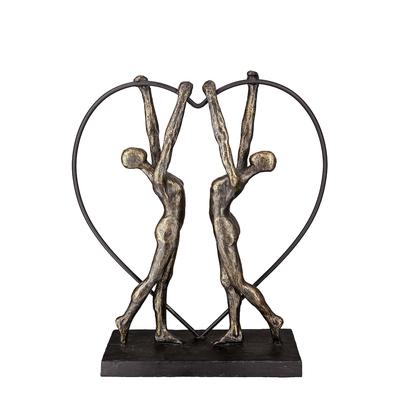 Gilde - Skulptur two women Dekoration