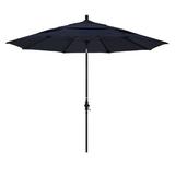 Joss & Main Brent 11' Market Sunbrella Umbrella Metal in Blue/Navy | Wayfair 58453A6F9DDF4CC593EFD201C84591CC