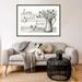 August Grove® Farmhouse Cotton Home Sweet Home by Tre Sorelle Studios - Single Picture Frame Print Paper in Gray/White | Wayfair