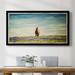 Gracie Oaks Sunlit Midwest II - Single Picture Frame Print on Canvas Canvas, Solid Wood in Black | 25 H x 45 W x 1 D in | Wayfair