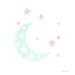 Ebern Designs Masonlee Watercolor Moon - Print Canvas in Brown/Green/Pink | 30 H x 30 W x 1.25 D in | Wayfair E355CFF5BA6D46F19A5EBAD25B796511