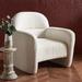 SAFAVIEH Couture Bellamaria Boucle Accent Chair - 33 IN W x 33.5 IN D x 34 IN H