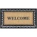 A1HC Natural Coir & Rubber Door Mat, 30x48, Thick Durable Doormats for, Heavy Duty Large Size Doormat