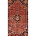 Geometric Shiraz Persian Vintage Area Rug Hand-Knotted Wool Carpet - 4'6"x 8'0"