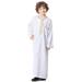 Simplmasygenix Kids Tops Summer Dress Plus Size Boys Middle Muslim Pure Fashion Dresses And Long Topcoats Comfortable Blouse