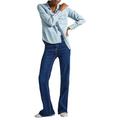Pepe Jeans Damen Ultra High Waist Slim Flared PL204597 Jeans, Blue (Denim-CT5), 26W / 32L