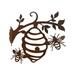 xiuh metal bee garden decor metal bee garden gift / honey home decoration metal products grandparents gold home & garden 2023