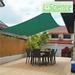 Triangle Sun Shade Sail UV Block Canopy Cover for Outdoor Patio Backyard Lawn Garden