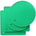 Silicone Trivet Mats Pot Holder Hot Pads Plate Holder Gripper Pad Garlic Peeler Drying Mat Coasters