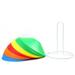 Racing Butterfly Space Cones With Plastic Stand Holder For Soccer Football Ball Game Disc