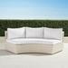 Pasadena II Modular Sofa in Ivory Finish - Boucle Air Blue, Quick Dry - Frontgate