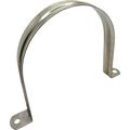 Rigid Pipe Strap for 110mm/4.33 Inch OD Tubing 304 Stainless Steel 2 Holes Clamps 2pcs