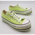 Converse Shoes | Converse Chuck Taylor All Star Platform Low Top Sharp Green Mens 7.5 Womens 9.5 | Color: Green | Size: 9.5