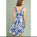 Anthropologie Dresses | Hutch, Anthropologie, Blue And White Floral Dress | Color: Blue/White | Size: 4