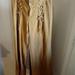 Anthropologie Pants & Jumpsuits | Anthropologie 100% Linen Open Pleated Seem, Braided Tie Front Pants Nwot | Color: Tan | Size: 4