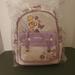 Disney Bags | Disney Tinker Bell Mini Backpack Nwt Price Is Firm | Color: Purple/White | Size: Os