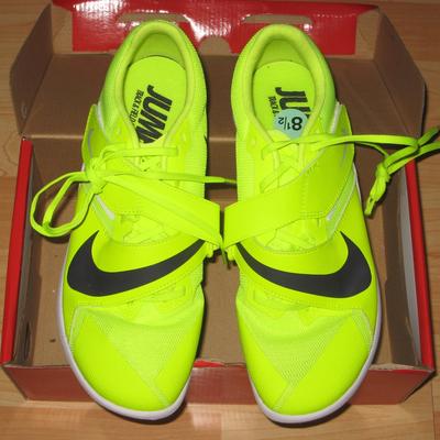 Nike Shoes | *No Spikes No Box* Nike Mens Zoom Rival Jump Track Field Jumping Dr2756-700 8.5 | Color: Yellow | Size: 8.5