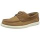 Clarks Men's Bratton Boat Shoe, Dark Tan Nubuck, 8 UK