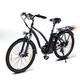 Bodywel Electric Bike for Adults, 26" E Bikes for Men Women, All Aluminium Alloy Frame Ebikes, City E-Bike Bicycles with 36V 15Ah Removable Battery, LED Display, 250W Motor (70-90KM) Black