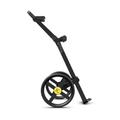 Kaddey Switch Golf trolley, Push Pull Golf Cart, Permanent to Bag, Foldable Design, Space Saving Golf Caddie