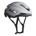 Adult Bike Helmet, 3D Keel Mountain Road Bicycle Helmet XXL Size Extra Large Wide Head Road Bike Cycling Helmet for Men Women Scooter (Gradual White Gray Black)