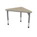 Marco Manufactured Wood Adjustable Height Collaborative Desk Wood in Brown | 30 H x 40 W x 23 D in | Wayfair 43-2272-P8-BGY