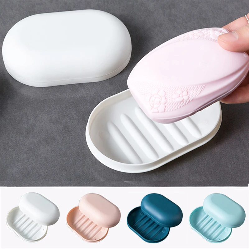 Boîte à savon étanche, étanche, étanche, étanche, étanche, étanche, compacte et élégante, facile à transporter, rangement de salle de bain, fournitures de salle de bain