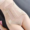 HUPOM Thinx Period Underwear For Women Panties For Women High Waist Casual Zipper Seamless Waistband Brown 3XL