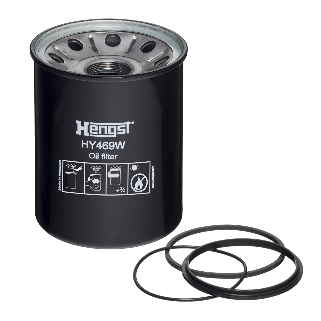 HENGST FILTER Filter, Arbeitshydraulik HY469W D698 mit Dichtungen 123mm Image