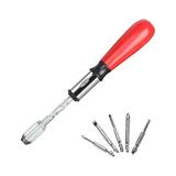 Kokovifyves Tools&Home Improvement Clearance Hand-Pressed forward and Reverse Push-Type Ratchet Semi-Automatic Screwdriver