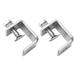 4X Stainless Steel C Clamps Tiger Clamp For Mounting U Clamps Small Desk Clamp