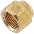 Anderson Metals 754018-08 Flare Nut 1/2 in Flare Brass