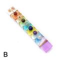 7 Chakra Healing Crystals Stones Beads Wire Wrapped Stick Wand Selenite I5C5