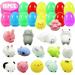 16 Pack Filled Easter Eggs with Mochi Squishy Toys Inside Easter Basket Stuffers Easter Toys Party Favors for Toddler Girls and Kids