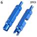 2pcs Aluminum Alloy MTB Road Bikes Extension Rod Anti-slip Disassembly Wrench Bike Valve Tool Air-Valve Spanner Valve Core Remover 6