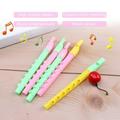 1pc 6 Holes Flute Clarinet Toy Kids Birthday Party Favor Baby Shower Girl Boy Party Gift Souvenir Baptism Gift 6.2*0.59*0.78 (Color Random)