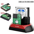 USB 3.0 To IDE SATA I/II/III Adapter 2.5 3.5 Inch HDD SSD Docking Station External Hard Drive Enclosure For PC Accessories