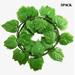 Fuwaxung 5 Strands Artificial Ivy Leaf Plant Room Decor 7.9ft Fake Ivy Leaf Garland Leaves Home Kitchen Room Wall House Indoor Patio Garden Wedding Decoration (green)