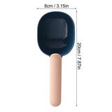 Long Handle Measuring Spoon With Clip Cute Scoop Rice Digging Flour Digging Rice Baking Pet Feeding Dog Cat Food Rice Cooker Egg Cooker Slow Cookers Cooker Cooker Hood Cooker Pots Cooker Set