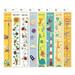 Limei 1 Pack Wall Hanging Height Chart Cartoon Wooden Baby Height Measure Ruler