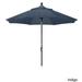 Havenside Home North Bend 9-foot Sunbrella Crank Open Auto-tilt Bronze Umbrella by Spectrum Indigo