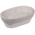 Oval Bread Proofing Basket & Liner Bread Proofing Basket + Bread Lame Dough Scraper for Professional & Home Bakers