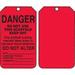 Danger Tag 5-3/4 x 3-1/4 PK25